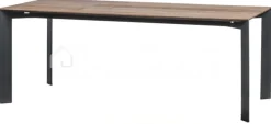 TIMELESS LIVING Uitschuifbare Tafel TEAK landelijke stijl