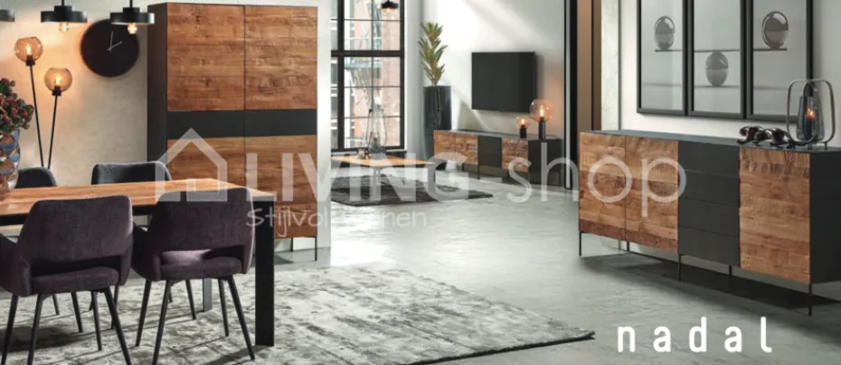 TIMELESS LIVING Uitschuifbare Tafel TEAK landelijke stijl