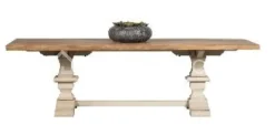 TIMELESS LIVING Vieux crème dineertafel Frans landelijke stijl 220