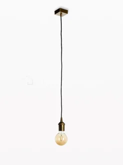 Verlichting online Vintage hanglamp Ottone landelijke stijl pendel