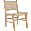 Viro Rotan Teak Stoel Scandinavische stijl Naturel