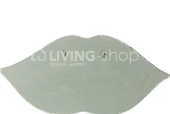 J-LINE Wanddecoratie lippen spiegel POP ART