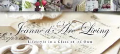 Jeanne d'Arc Living Wit tafelkleed - Luxe tafellinnen