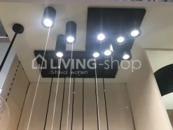Verlichting online Zwarte spot opbouw plafondlamp Tube